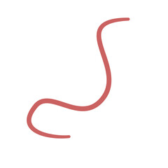 Orange Abstract Graffiti