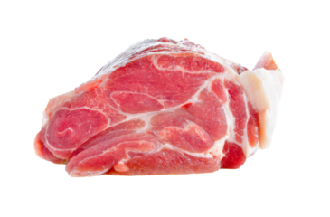 Meat, pork, slices pork on transparent png