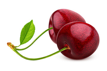 cherry png image_ fruit image _ Indian fruit image _ cherry  in isolated white background 