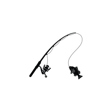 recommend clip art: fishing rod icon