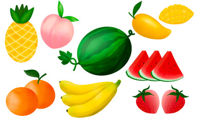 collection of fruits