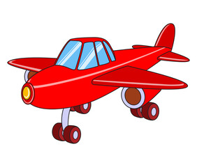 airplane vector illustration