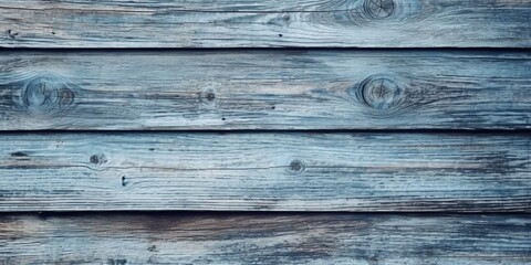 Wood panel texture blue board background copy space, AI Generated