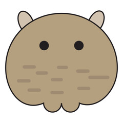 marine life cute element animal life in under sea world underwater