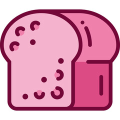 bread two tone icon