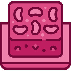 brownie two tone icon
