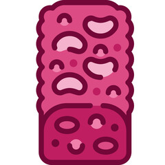 granola two tone icon