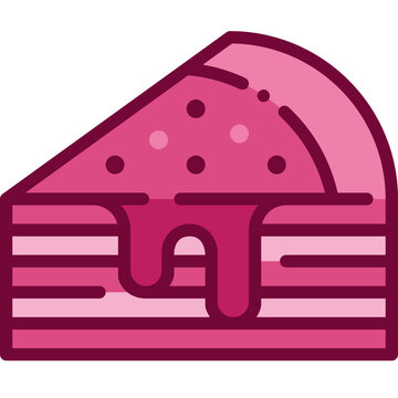 recommend clip art: crepe two tone icon