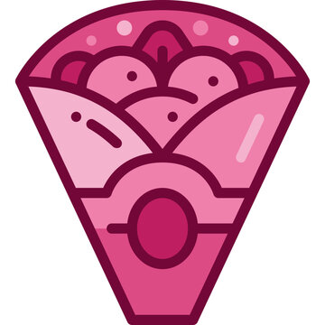 recommend clip art: crepe two tone icon