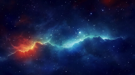 Obraz na płótnie Canvas Deep Space Star Field background.