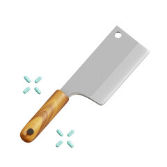 Kitchen Tools 3D Icon
