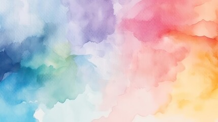 Background with multiple watercolor, paint background design with colorful bleed and fringe with vibrant distressed grunge texture