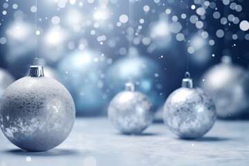 simple bright Christmas wallpaper background. AI generated.