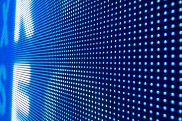 close up LED screen showing bright light. LED soft focus background, abstract technology or...