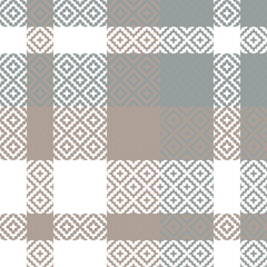 Scottish Tartan Pattern. Tartan Seamless Pattern Traditional Scottish Woven Fabric. Lumberjack Shirt Flannel Textile. Pattern Tile Swatch Included.