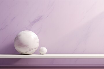 Light Purple Marble Background  Minimal Style  Purple Pastel Color