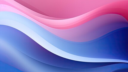 Obraz premium Abstract blue and pink swirl wave background made with Generative AI