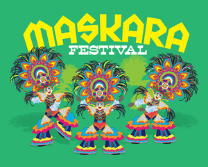 Bacolod Maskara Festival Philippines Fiesta celebration street dance
