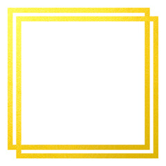 Gold square border