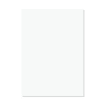 Paper lined notebook memo page white sheet template illustration for school education and office for background
