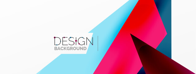 Background abstract overlapping shapes. Minimal composition vector illustration for wallpaper banner background or landing page