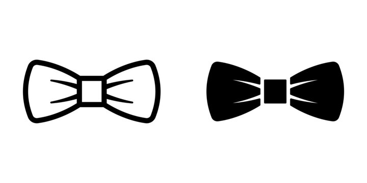 Bow Tie icon. sign for mobile concept and web design. vector illustration