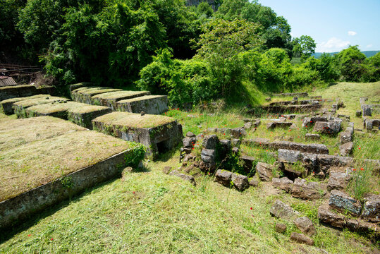 Etruscan Necropolis of Crocifisso del Tufo - Orvieto - Italy
