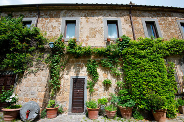 Fototapeta na wymiar Town of Civita di Bagnoregio - Italy