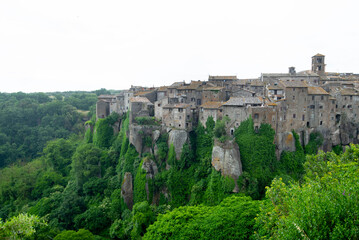 Fototapeta na wymiar Medieval Town of Vitorchiano - Italy