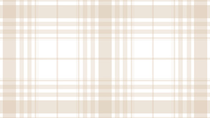 White and beige plaid fabric texture