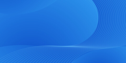 abstract blue wave background for business