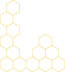 Bee Honeycomb Vector