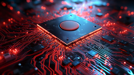 Illustration about a virus or hacker threatening the defense system.