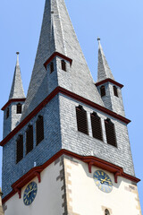 Obraz premium Kirchturm der St. Nikolauskirche in Bad Kreuznach