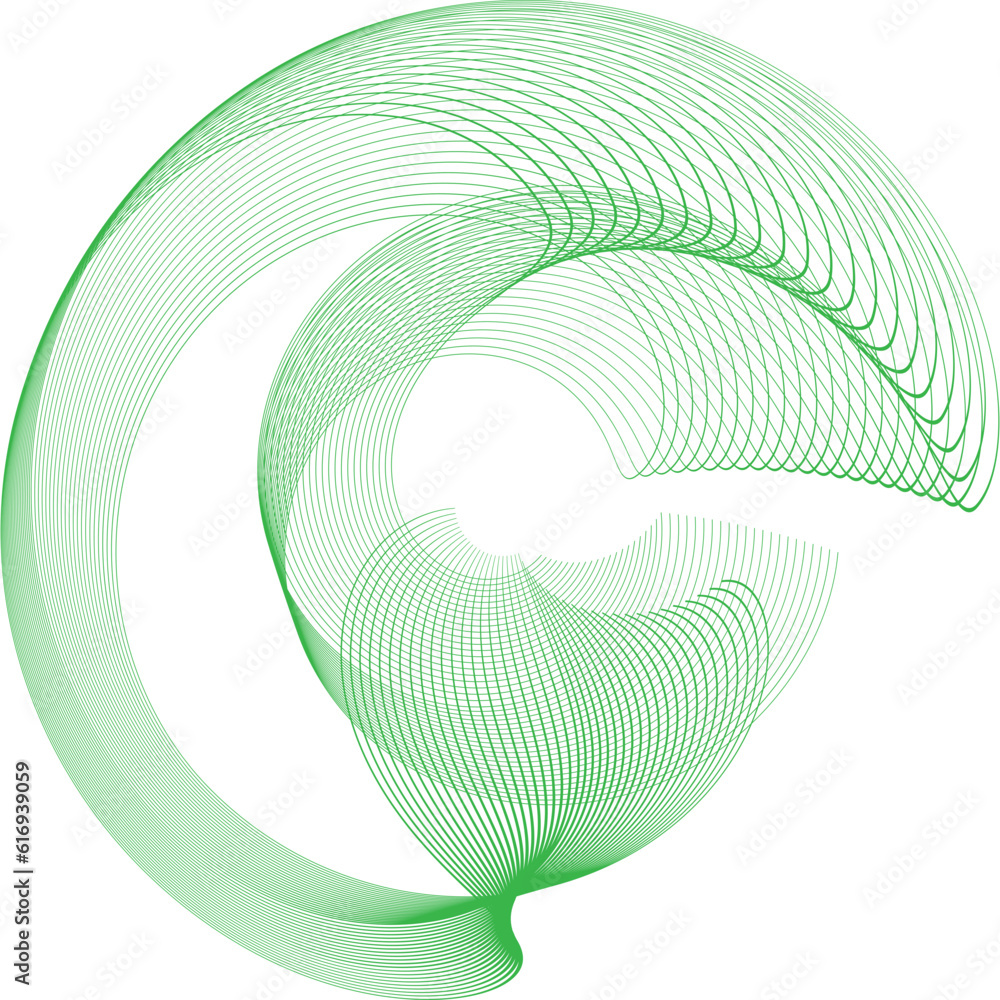 Aufkleber abstract background with spiral. wave element