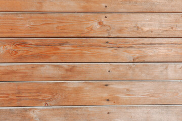 An old wooden wall. Close up plank texture, grunge background.
