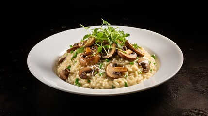 Decadent Italian Classic: Risotto ai Funghi Porcini