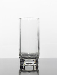 glass of water isolated