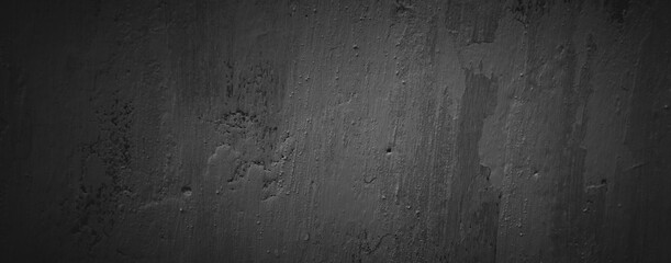 Fototapeta premium Abstract black wall texture background