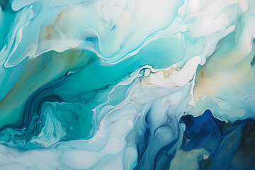 abstract art, fluid art. Abstract background, marble. Decorative acrylic paint that fills the...