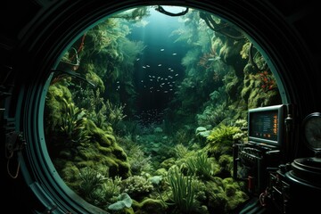 Deep Sea View - AI Generated