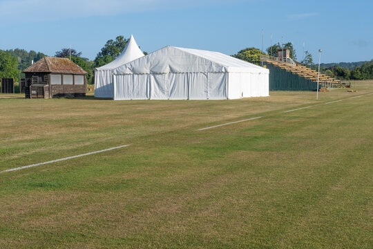 Marquee at Cowdray polo ground