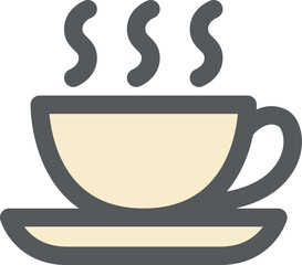 ミニミニカラーアイコン　コーヒー