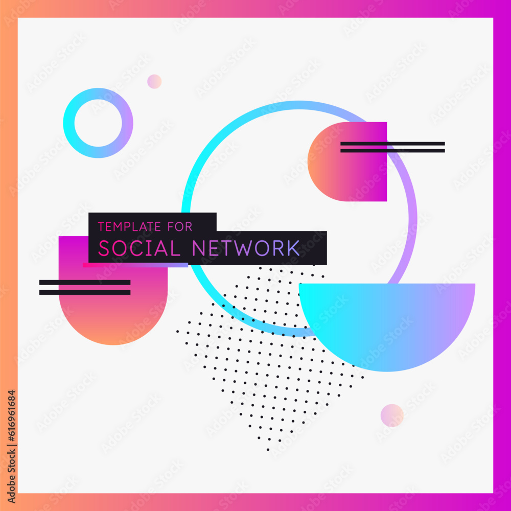 Poster abstract background with simple elements. an image with a composition of geometric elements and shap