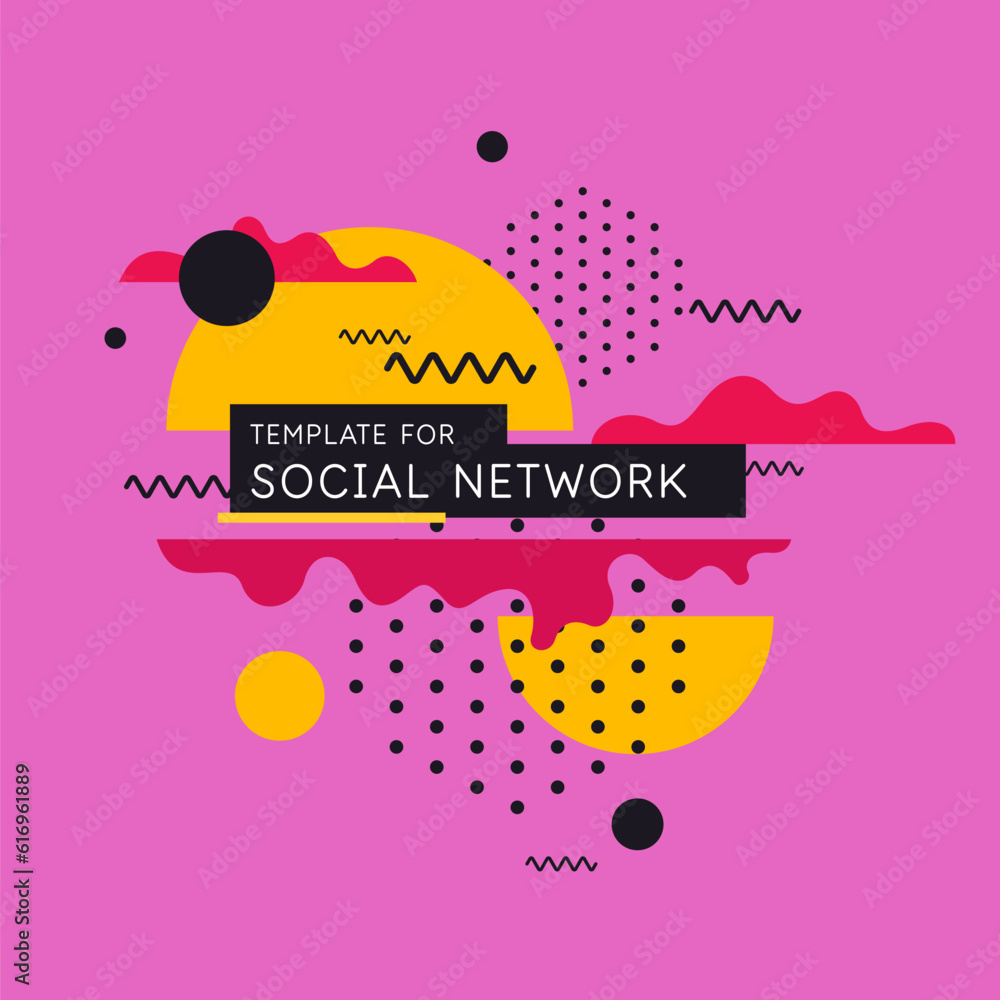 Poster abstract background with simple elements. an image with a composition of geometric elements and shap