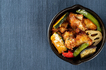 鶏のから揚げ　バジルチキン