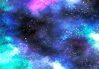 background with stars