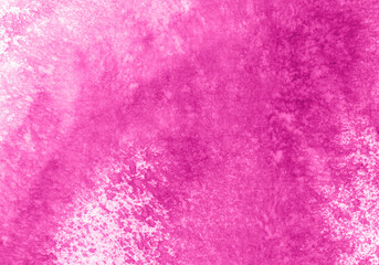 水彩の滲みが綺麗な、飛び散るピンクのグラデーション