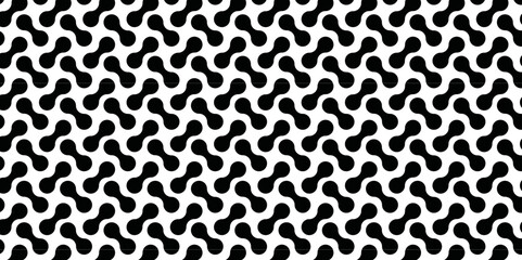 Abstract background color metaballs. Metaballs Seamless Pattern geometric wallpaper vector design.	