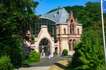 Siebengebirge Drachenfels Schloss Drachenfels Zahnradbahn